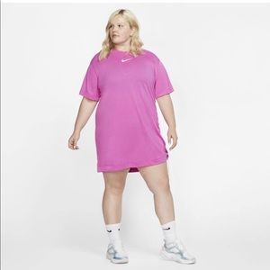 Nike Sportswear Swoosh Dress Pink